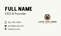 Bulldog Pet Puppy Business Card Image Preview