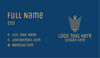 Dagger Wings Emblem Business Card Image Preview