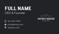 Gothic Brand Wordmark  Business Card Image Preview