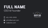 Gothic Brand Wordmark  Business Card Image Preview