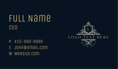 Royal Premium Crest Business Card Image Preview