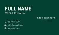 Modern Brand Wordmark Business Card Image Preview
