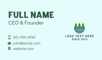 Nature River Forest Business Card Image Preview