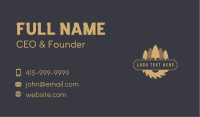 Tree Saw Woodcutter Business Card Image Preview