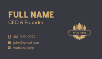 Tree Saw Woodcutter Business Card Image Preview