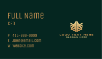 Gold Egypt Pyramid  Business Card Image Preview