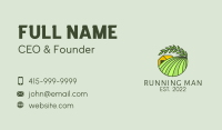 Farm Harvest Field Business Card Image Preview