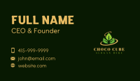 Garden Leaves Planting Business Card Image Preview