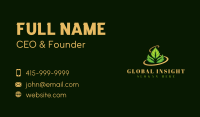 Garden Leaves Planting Business Card Image Preview