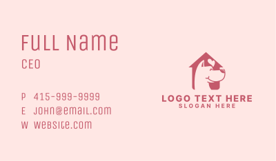 Pet Dog Love Business Card Image Preview