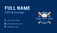 Baseball Team Tournament Business Card Preview