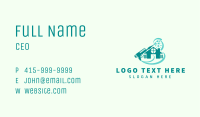 House Cleaning Pressure Washer  Business Card Image Preview