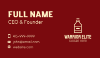 Royal Liquor Bottle Business Card Image Preview