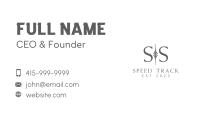 Corporate Venture Capital Letter Business Card Image Preview