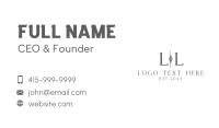 Corporate Venture Capital Letter Business Card Preview