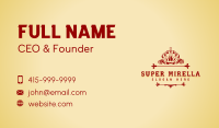 Royal Crown Hotel Business Card Image Preview