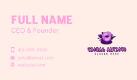 Pop Graffiti Art Number 0 Business Card Image Preview