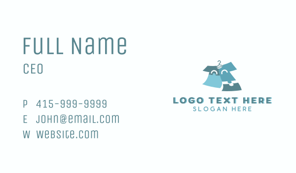 Tshirt Clothing Shopping Business Card Design Image Preview
