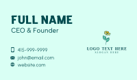 Sunflower Gardening Plant Business Card Preview