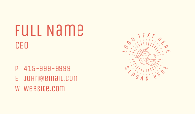 Fruit Lychee Farm Business Card Image Preview