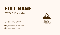 Brown Mountain Summit Business Card Image Preview