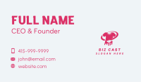 Brush Painting Shirt Business Card Image Preview