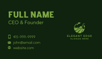 Organic Lawn Mower Business Card Image Preview