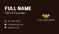 Premium Pyramid Investor Business Card Preview