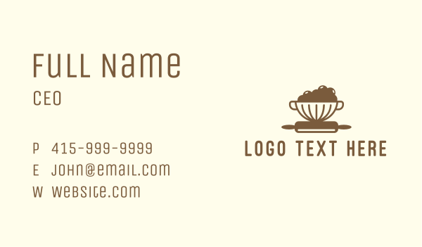 Baking Supply Store Business Card Design Image Preview