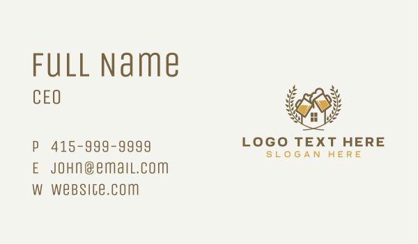 Beer Brewery Tavern Business Card Design Image Preview