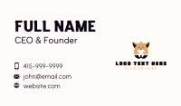 Fox Tooth Orthodontist Business Card Design