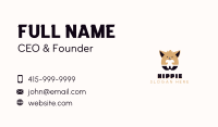 Fox Tooth Orthodontist Business Card Image Preview