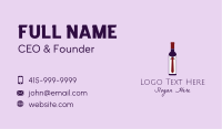 Wine Bottle Tie  Business Card Image Preview