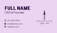 Wine Bottle Tie  Business Card Image Preview