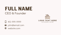 Wood Plank Carpentry Business Card Image Preview