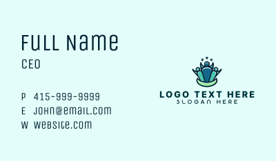 Professional Business Leader Business Card Image Preview