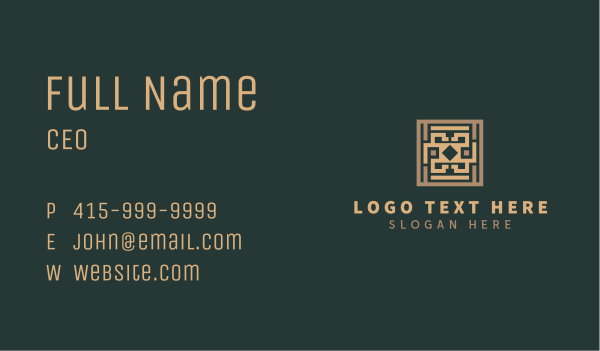 Flooring Tiles Pavement Business Card Design Image Preview