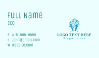 Hand Tree Relaxation Business Card Image Preview