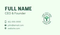 Tree Planting Organic Business Card Design