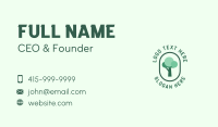 Tree Planting Organic Business Card Preview