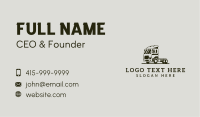 Flatbed Truck Shipping Business Card Image Preview