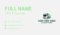 Cargo Truck Logistics Business Card Preview