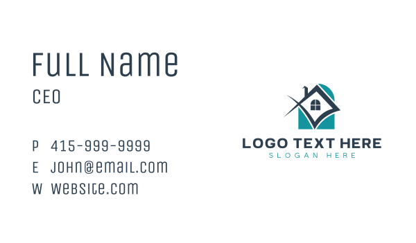 Home Residence House Roofing Business Card Design Image Preview