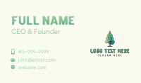 Christmas Tree Park Business Card Design