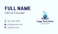 Coral Reef Droplet  Business Card Image Preview