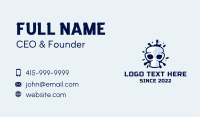Skull Paint Graffiti  Business Card Image Preview
