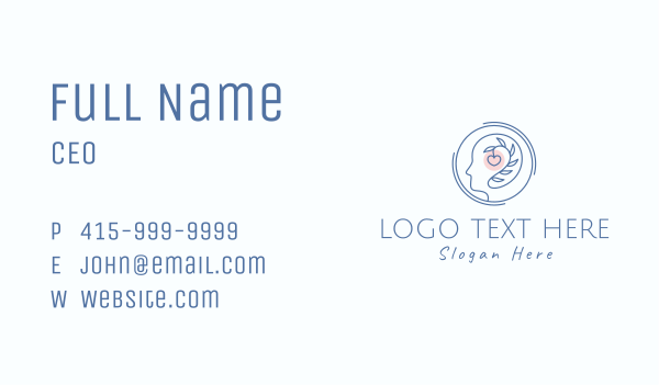 Human Mental Care Business Card Design Image Preview
