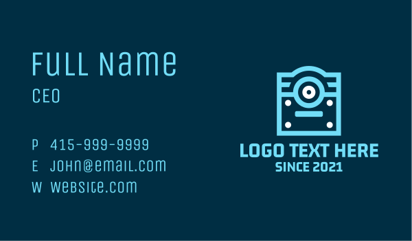 Online Cyclops Book  Business Card Design Image Preview