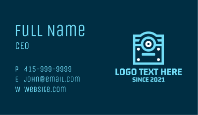 Online Cyclops Book  Business Card Image Preview