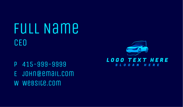 Race Car Automobile Business Card Design Image Preview